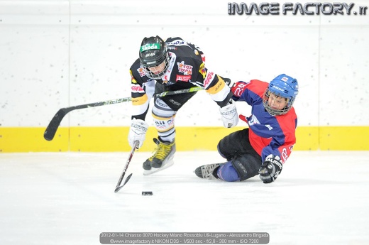 2012-01-14 Chiasso 0070 Hockey Milano Rossoblu U9-Lugano - Alessandro Brigada